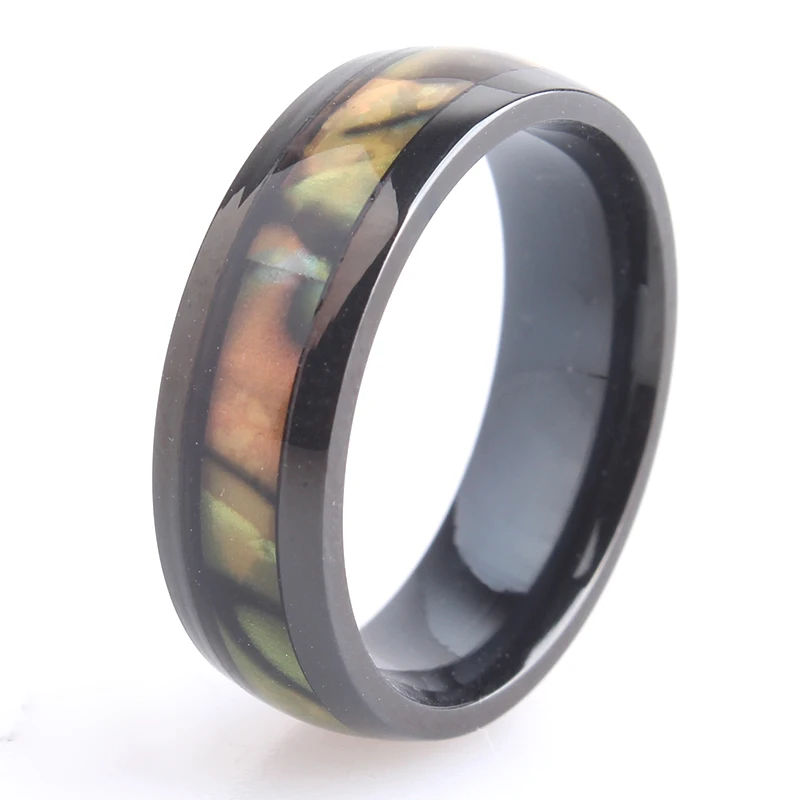 Бесплатная доставка 6 мм черный красочные основа 316L Нержавеющая сталь