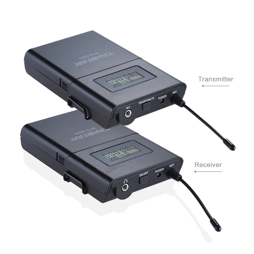 Беспроводная акустическая передача TAKSTAR WTG 500R UHF 100 м эффективный диапазон 6