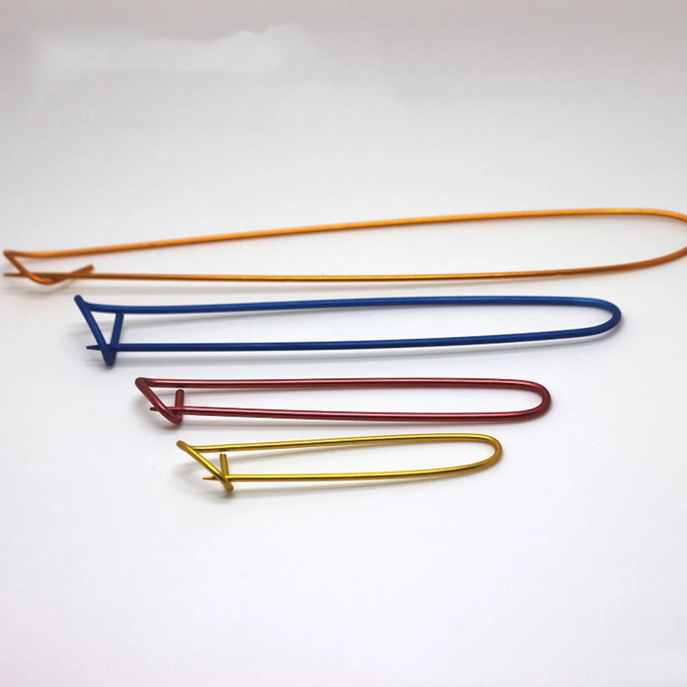 3 4 шт./компл. алюминиевые держатели для стежков шпильки галстука вязаная игла