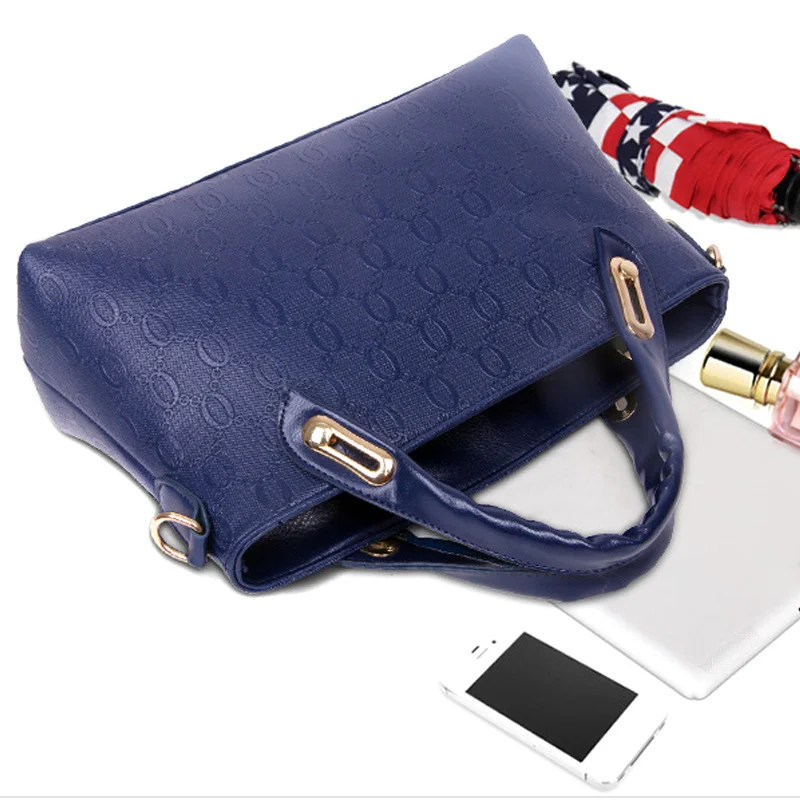 Женская сумка через плечо 1 комплект кошелек из искусственной кожи с подвеской