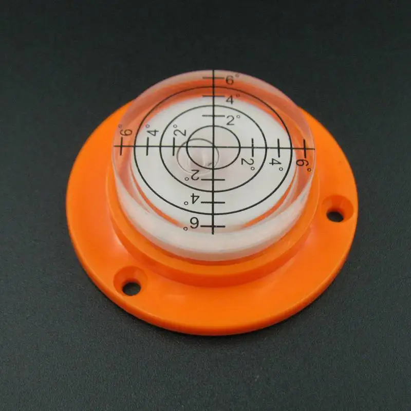 (10 шт./лот) 50*17 мм пузырьковый уровень Bullseye Spirit Level круглые Пузырьковые