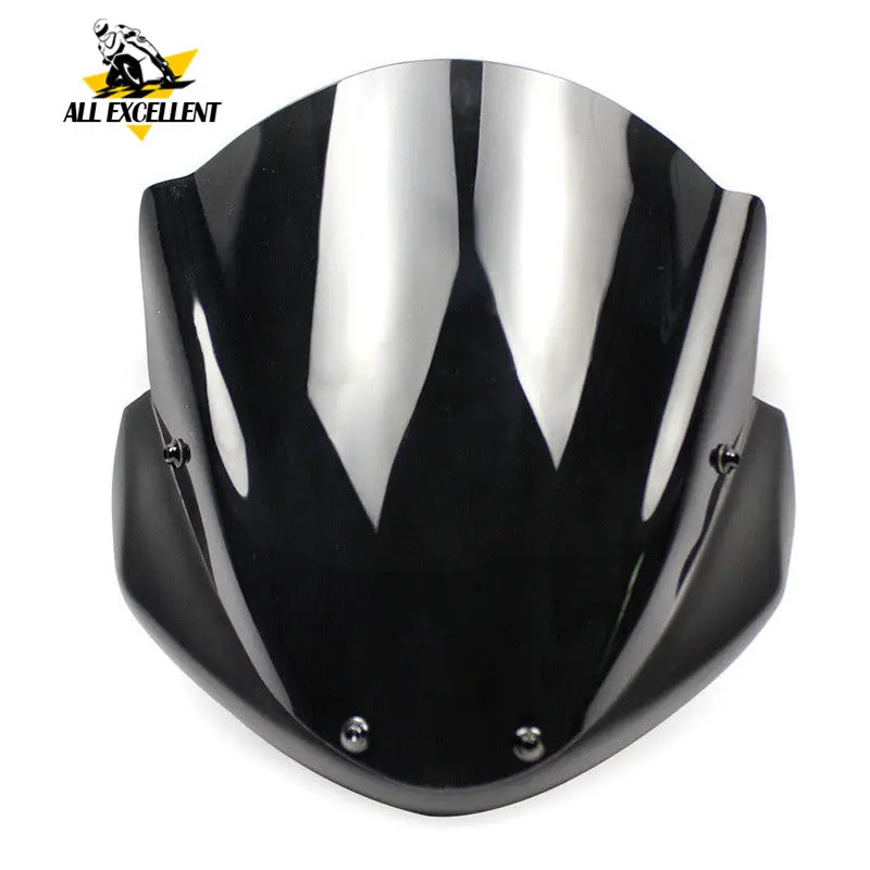 Ветрозащитный экран для Yamaha FZ MT 09 2014 2015 2016 FZ09 MT09 ветрозащитный на лобовое стекло с