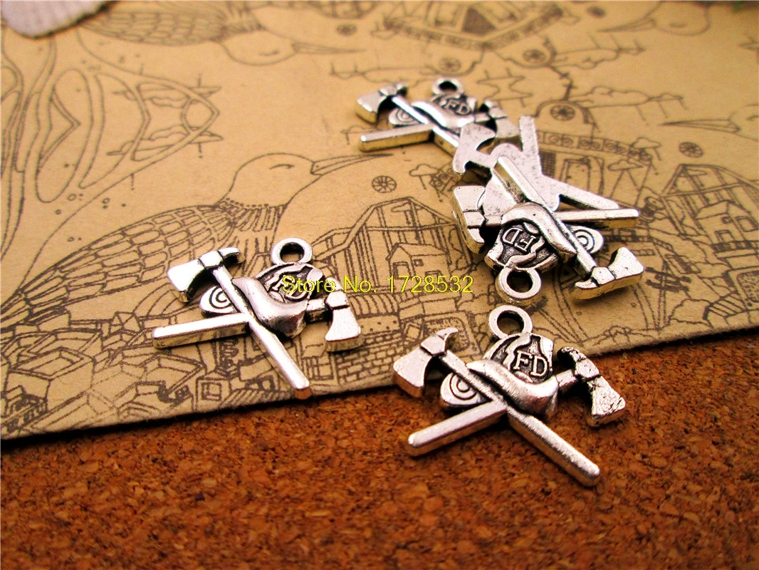 75 шт.-20*15 мм Античное серебряное покрытие для шлема | Украшения и аксессуары