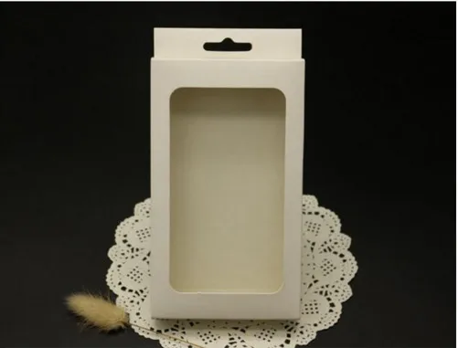 4 размера черно белая коробка из крафт бумаги|box kraft|box kraft paperbox box |