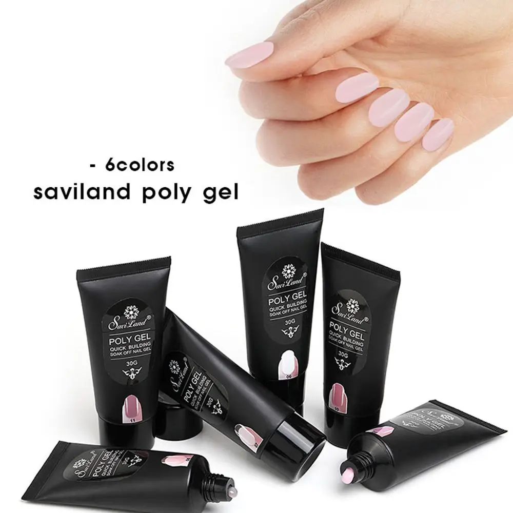 39 г Гелевые наборы Французский прозрачный дизайн ногтей Камуфляжный цвет