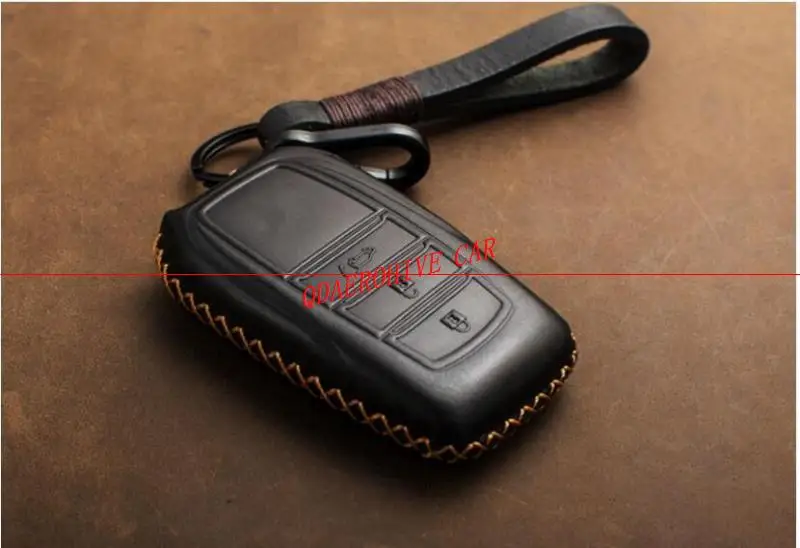 QDAEROHIVE чехол для автомобильных ключей из натуральной кожи TOYOTA RAV4 HIGHLANDER Land Cruiser Prado