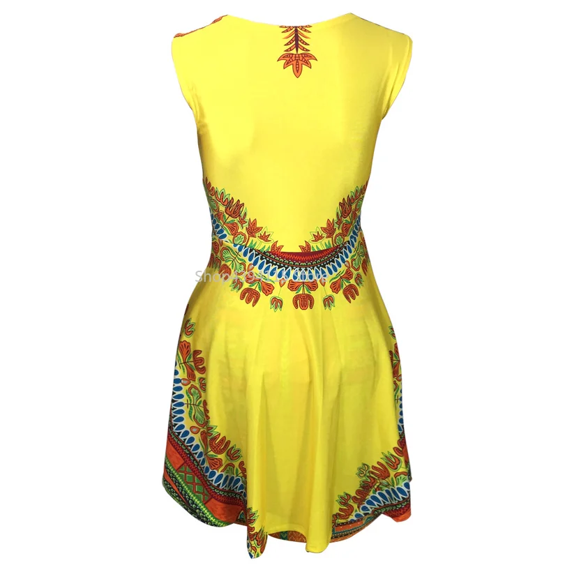 Новый стиль африканская женская одежда Дашики мода классический принт