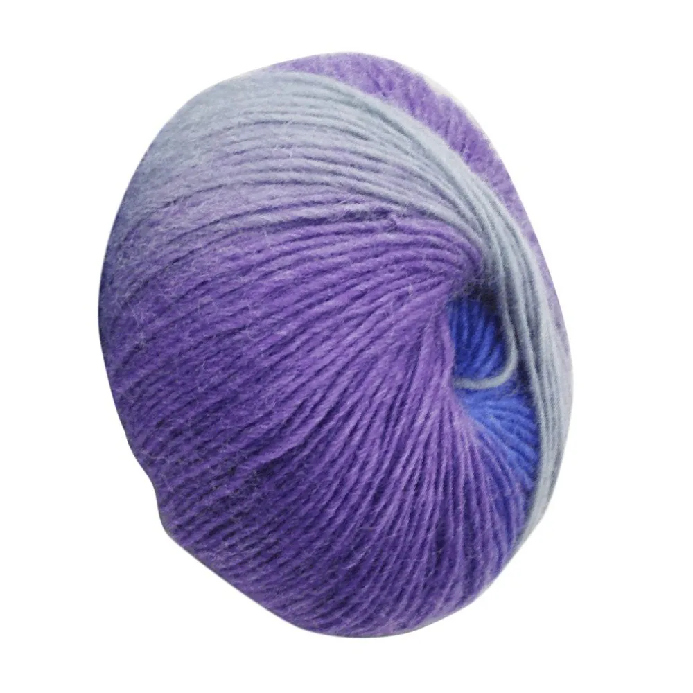 1 рулон мягкая шерсть вязание крючком Детская Пряжа вязаная шерстяная пряжа