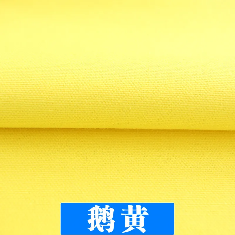 yellow 21 50x145 см цветная хлопковая холщовая ткань для дивана, Текстильные сумки, ткань для штор Telas Decorativas Tissus Au Metre Tecidos - Цвет: yellow 21