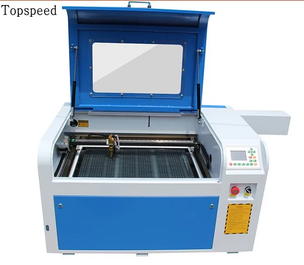 Профессиональный CO2 лазерный гравировальный станок 60 Вт маркировочный для резки