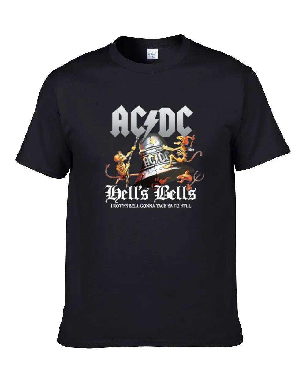 Новинка 2019 года Camisetas AC/DC Группа рок футболка мужская acdc футболки с рисунками