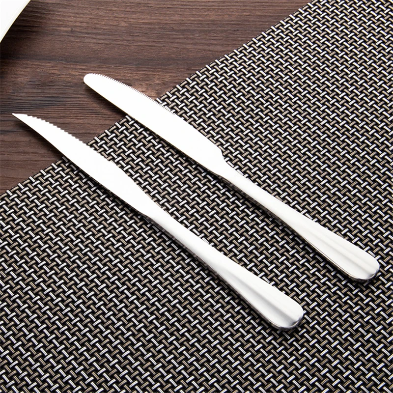 Столовые приборы столовые из нержавеющей стали для отеля ресторана стейка ложка