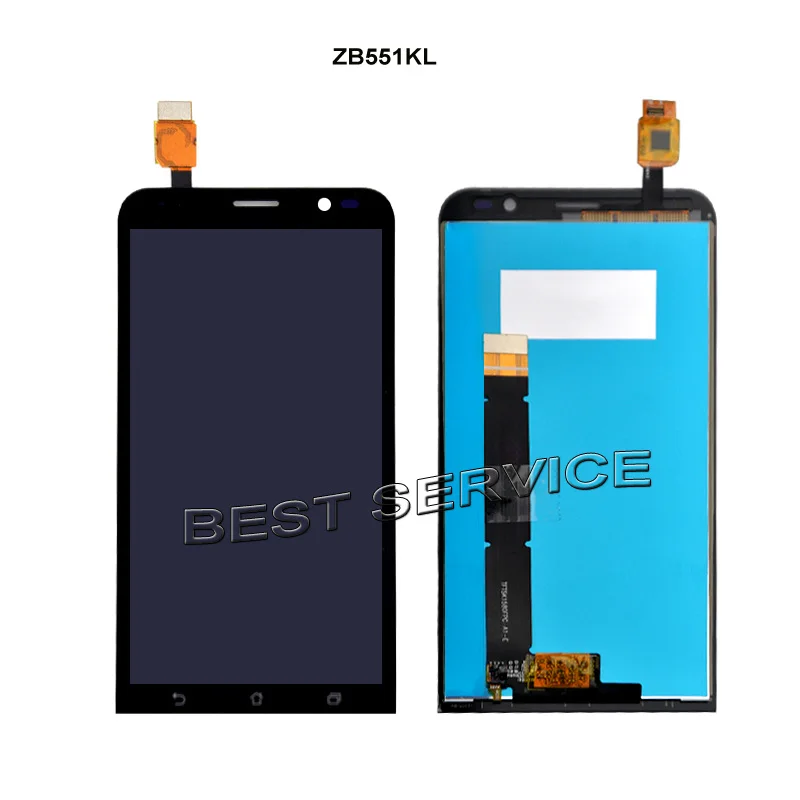 Для Asus Zenfone Go zc500tg zb500kl zc451tg zb500kg zb452kg zb551kl zb552kl ЖК-дисплей с сенсорным дигитайзером в сборе