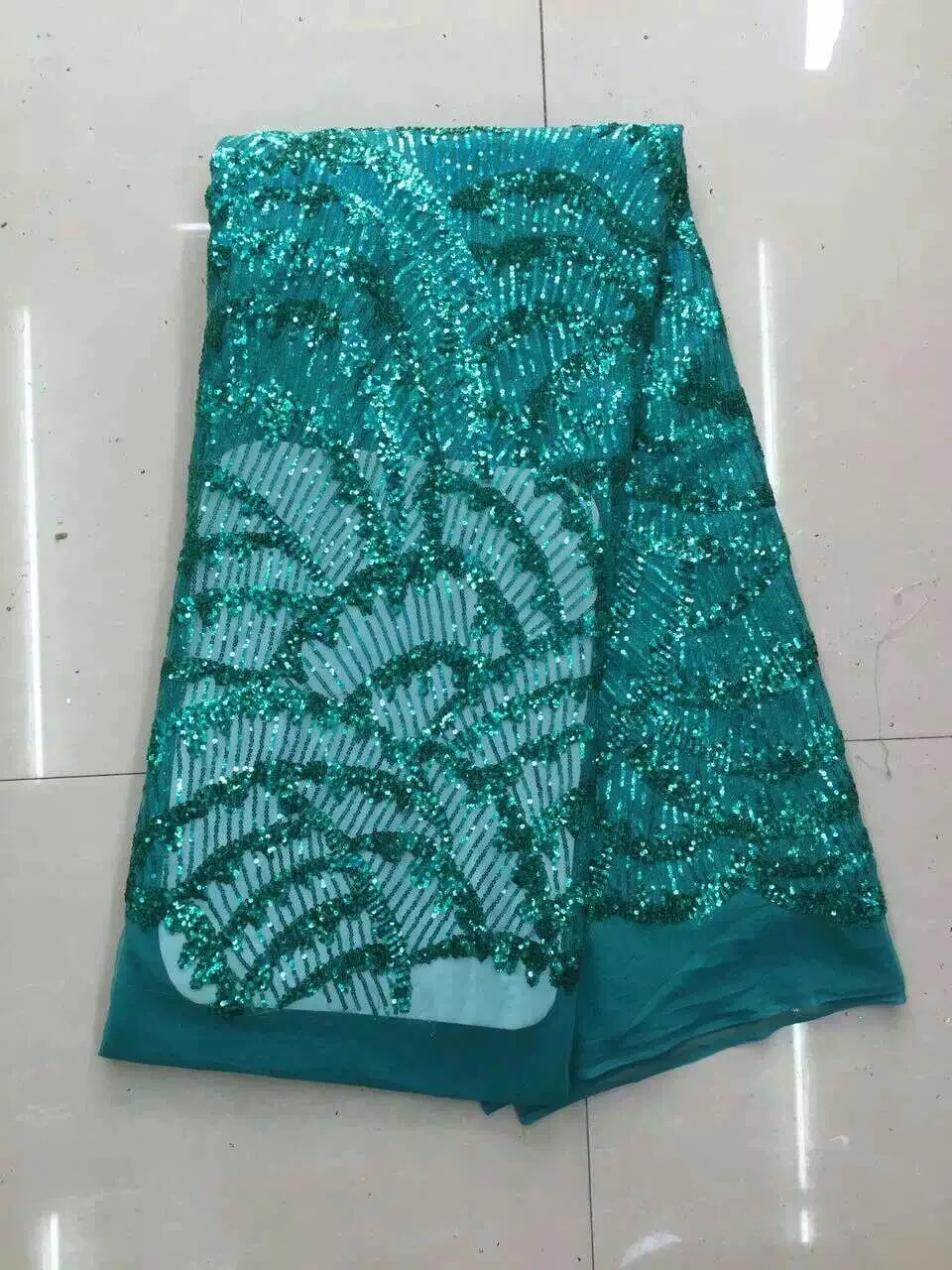 

Sequined African George Lace Fabric With Blouse And Stones India Purple Wedding Sequins Laces African Gold Line George Material