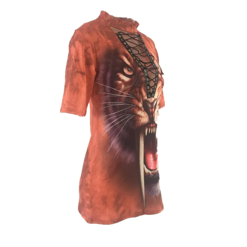 Новинка Женская Повседневная футболка с коротким рукавом и воротником на