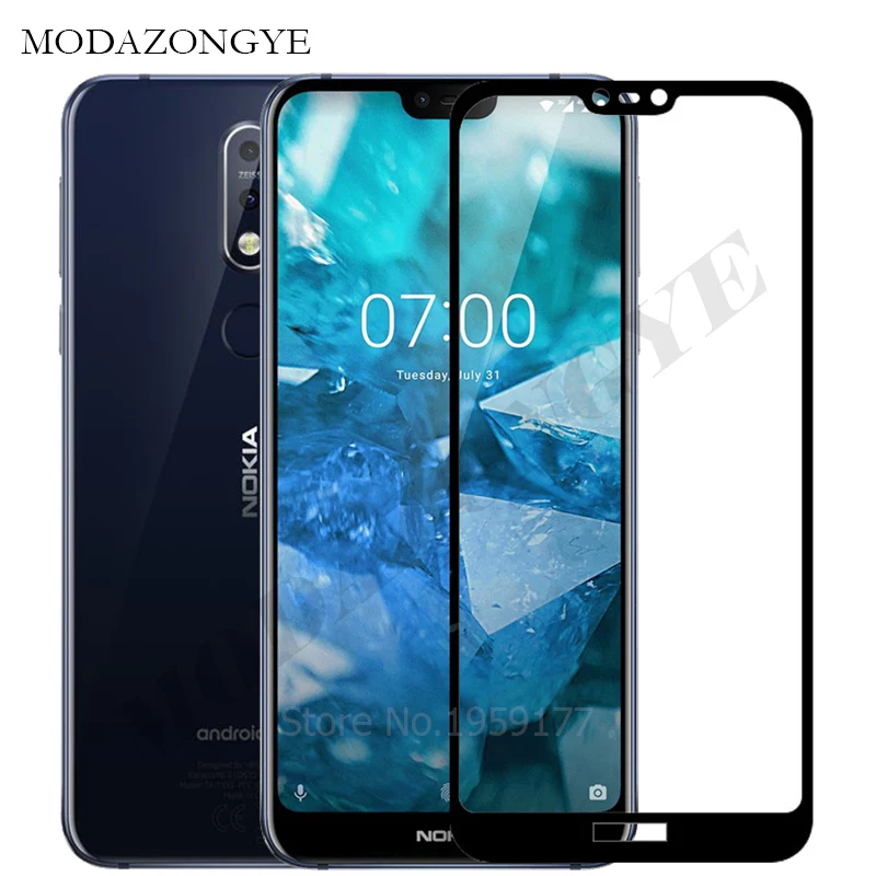 Закаленное стекло для Nokia 7 1 защита экрана 2018 TA 1097 1095 1100 1085 1096 5 84 дюймов