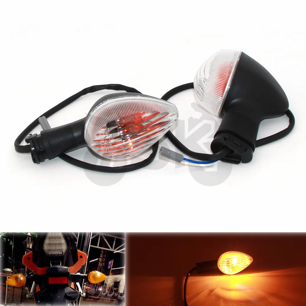 

For YAMAHA YZF R1 R6 R25 R3 XSR900 TDM900 Motorcycle Accessories Turn Signals Indicator Light Lamp white High quality