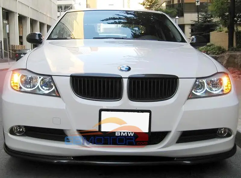 Неокрашенный передний спойлер для BMW E90 325 328 3-Series 4 Двери Седан - Цена: 