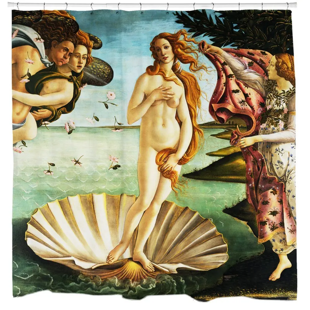 Рождение Венеры душ Шторы (Стандартный 71x74 дюйм (ов)|x x|shower curtainbirth of venus |