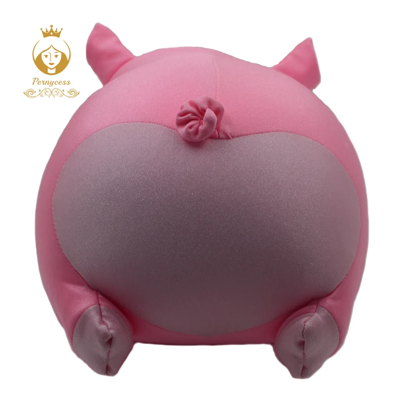 1 шт розовые частицы пены лежа свинья плюшевая игрушка имитация свиньи кукла