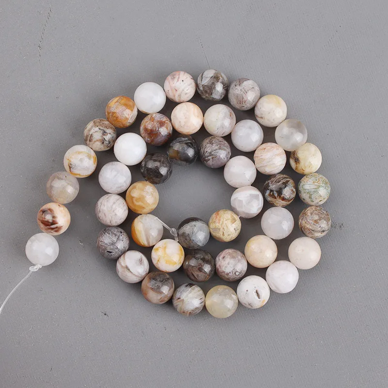 Бусины из натурального камня AAA бусины бамбукового листа агата сердолика 4 6 8 10 12