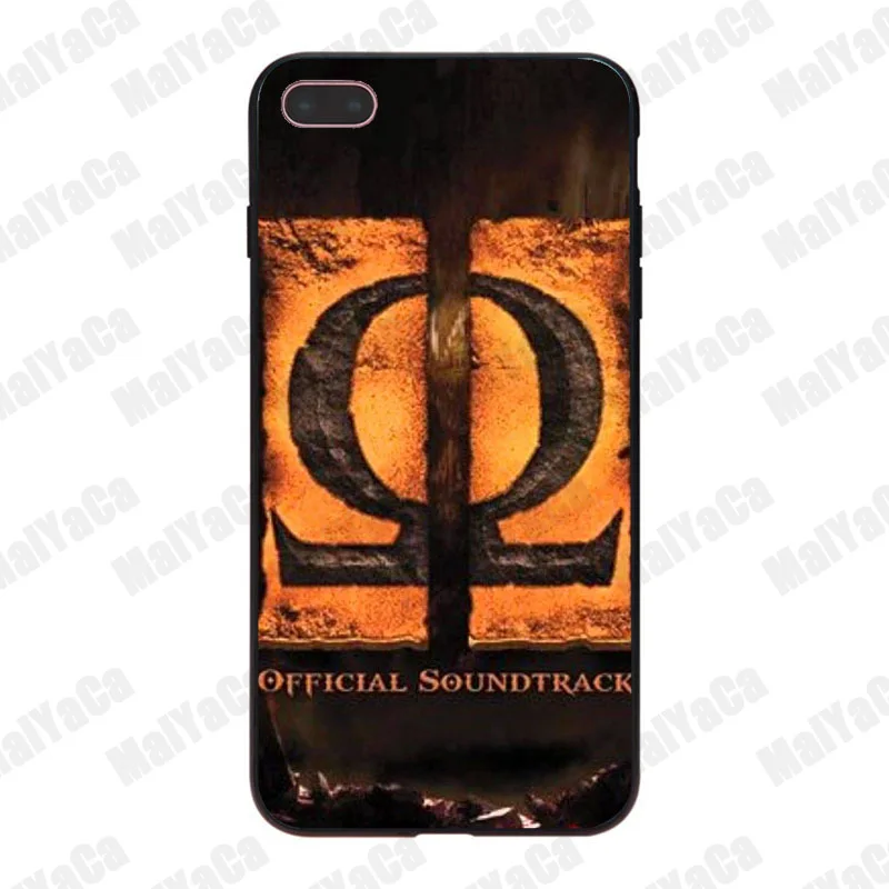 MaiYaCa God of War II прекрасный мягкий чехол для телефона аксессуары iPhone 8 7 6 6S Plus X 10 5 5S SE 5C