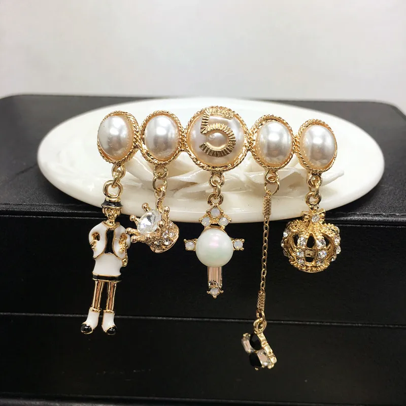 XZ8 Камелия кисточки люксовый бренд отворот булавки и броши Брош ювелирное