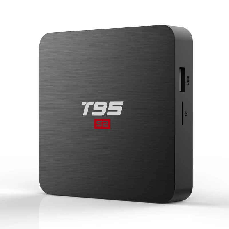 

T95 S2 Android Smart TV Box Amlogic S905W Quad core 2GB 16GB Streaming Media Player 2.4 Wifi Mini PC Set Top Boxes