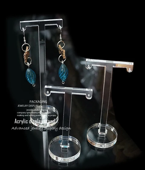 

Acrylic Jewellery Set Display Case Earring Organizer Jewellery Holder Ring Rack Bracelet Stand Necklace Holders