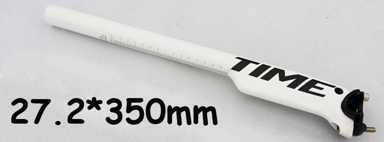 TM gloss white 35CMA Горный и дорожный 3 K полный углеродного волокна велосипед подседельный штырь черное сиденье для велосипеда MTB велосипед запчасти 27,2/30,8/31,6*350 мм 400 мм - Цвет: TM gloss white 35CMA