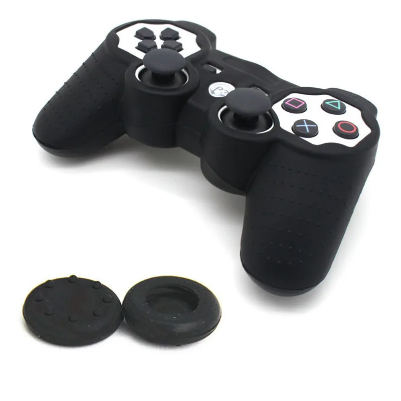 Мягкий силиконовый гибкий защитный чехол для Sony PS3 Dualshock 3 резиновый с