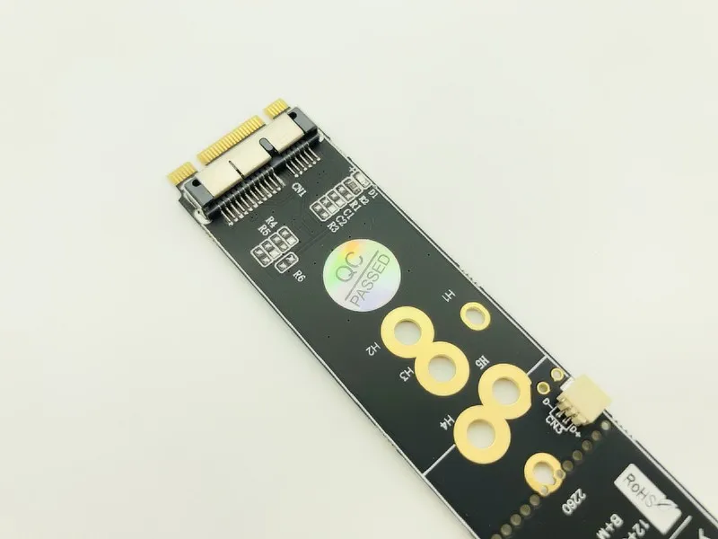 Добавить на карты 12 + 6Pin беспроводной WiFi Bluetooth карта NGFF M.2 B M Ключ адаптер для Mac OS