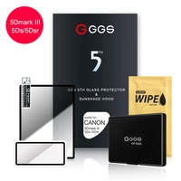 ggs fifth generation for canon 5diii 5ds 5dsr larmor screen camera film protection screen metal frame embedded optical glass