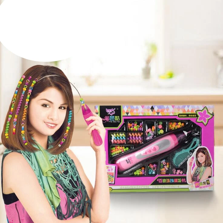 Креативная индивидуальная заколка для волос DIY девочек вязаные аксессуары