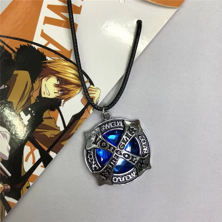 Модное ювелирное ожерелье kateyo Hitman Reborn Sawada Tsunayoshi аниме косплей брелок Vongola для мужчин wo мужчин детский подарок