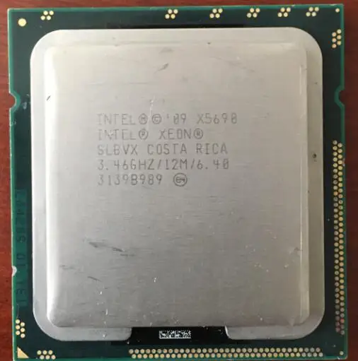 Процессор Intel Xeon X5690 LGA1366 шесть ядер 130 Вт серверный настольный процессор исправно работает x5690 серверный процессор