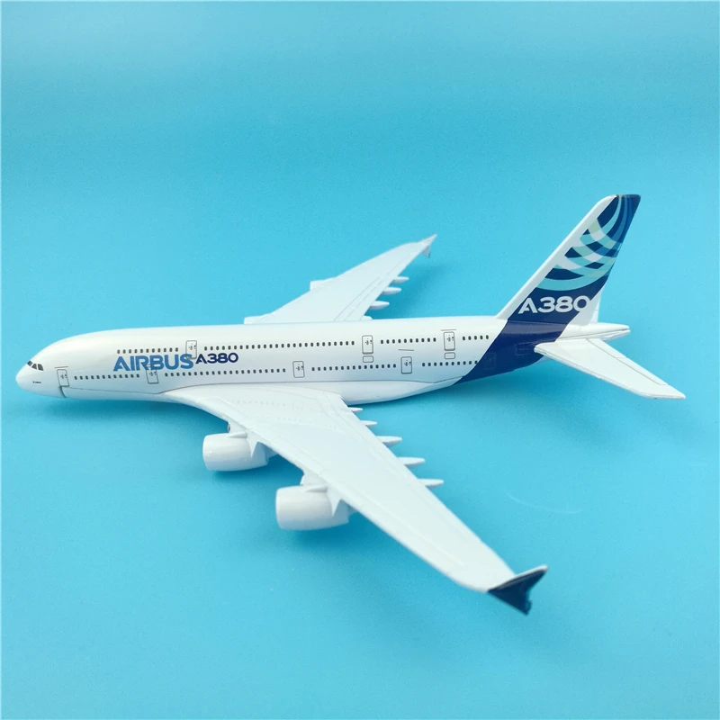Модель самолета 16 см модель A380 из сплава подарок игрушки|machine model|airplane modelplane model |