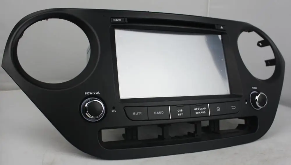 7 дюймов в тире dvd-плеер автомобиля с gps(опционально), аудио Радио стерео, USB/SD/AUX кабель/USB кабель, BT/ТВ, автомобиль мультимедийная Главная панель для hyundai I10