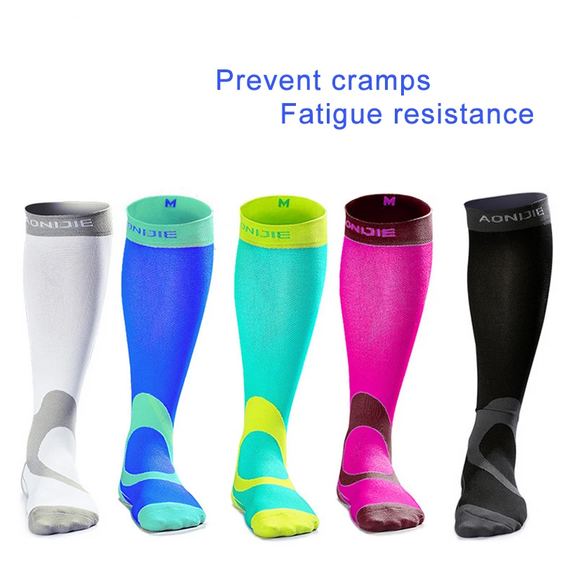 Женские мужские унисекс эластичные спортивные носки для активного отдыха