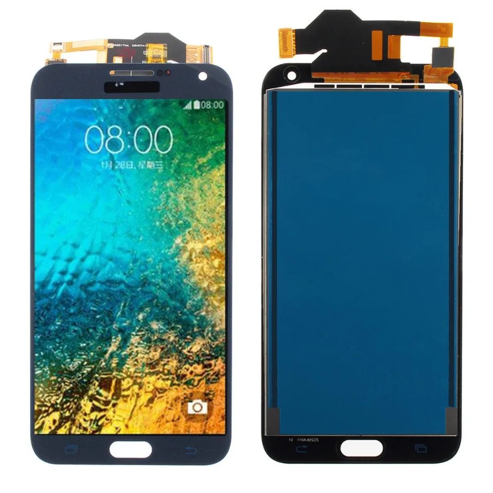 

Sinbeda Super amoled for Samsung Galaxy E7 E700 E700F E7000 LCD Display Touch Screen Digitizer Assembly LCD Pantalla Replacement