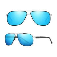 classic outdoor shade colorful double bridge polarized sunglasses custom made myopia minus prescription polarized lens 1to 6