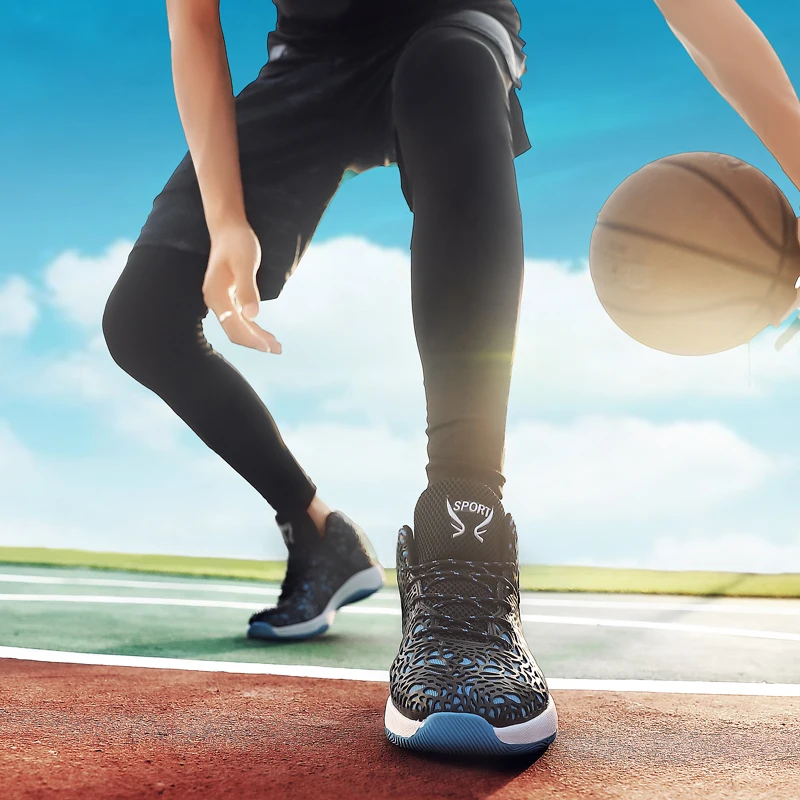 Баскетбольные кроссовки с нескользящей подошвой для мужчин и женщин мужские