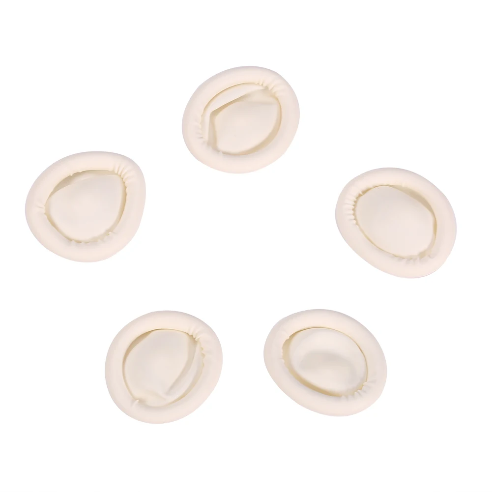 Одноразовые антистатические резиновые латексные напальчники для татуировок 100