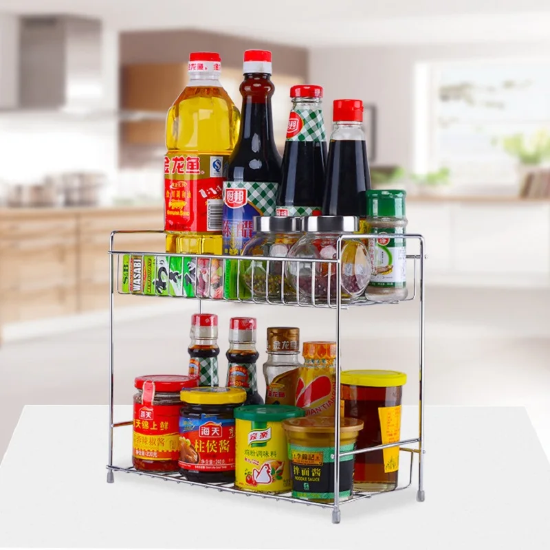 1 шт. двойная толстая рамка для приправ из нержавеющей стали держатель