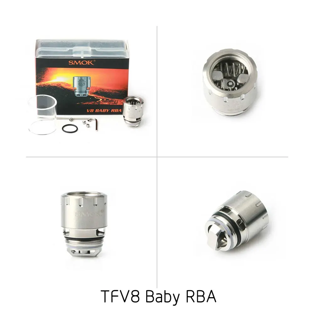 Original SMOK TFV8 Baby Coil Family Q2/T8/X4 /T6/M2/RBA Coils for (Big) Baby/ V12 Prince Tank Electronic Cigarette | Электроника