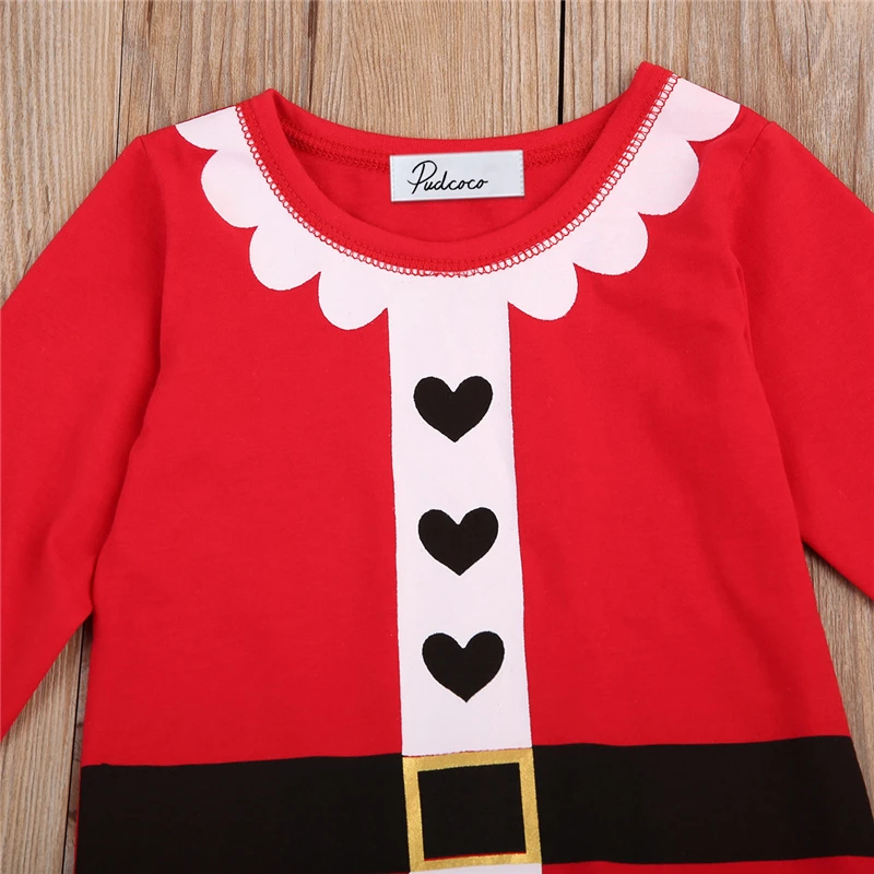 2017 г. Осенний Детский Рождественский костюм Санта Клауса для маленьких мальчиков