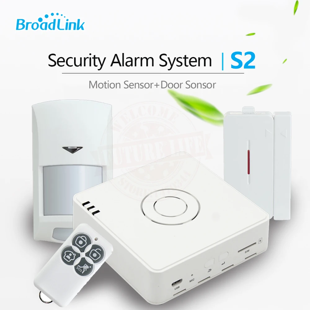 Новинка 2019 оригинальный концентратор Broadlink S2C S2 детектор охранной сигнализации
