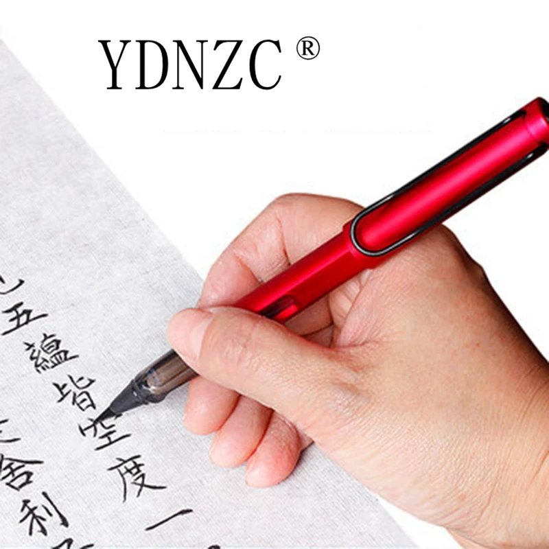 YDNZC авторучка портативная Волчья шерсть мягкая ручка добавить чернил