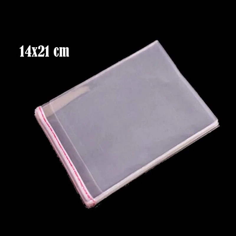 200 шт. прозрачные целлофановые пакеты 14 х21 см 5 51x8 27 дюйма|bag bag|bag clearbag |