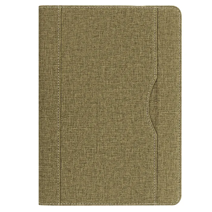 Gold Холщовый кожаный чехол для iPad 9,7 iPad Air 2 6 iPad Pro 9,7 смарт-чехол Чехол подставка холщовая крышка чехол для iPad Air 2 - Цвет: Gold